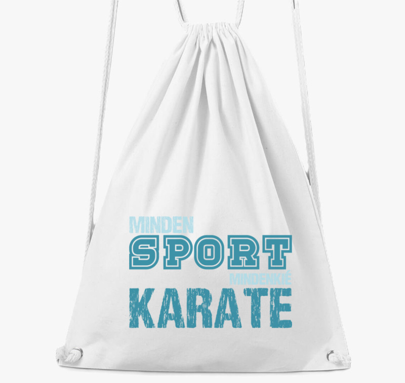 Minden sport karate tornazsák — Fehér