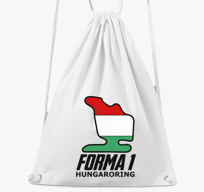 Forma 1 Hungaroring tornazsák — Fehér