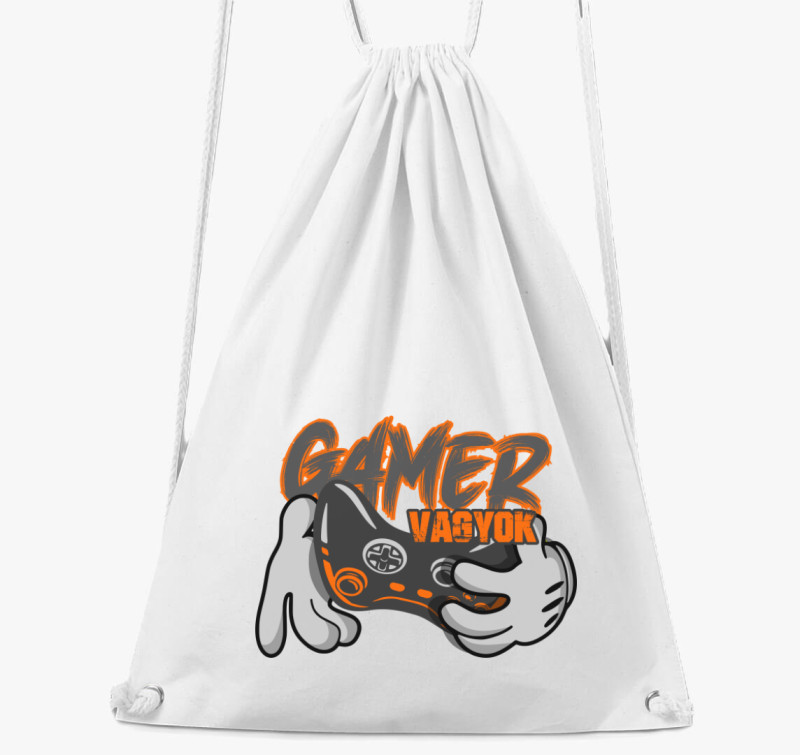 Comic gamer tornazsák — Fehér