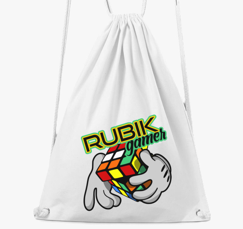 Comic rubik tornazsák — Fehér