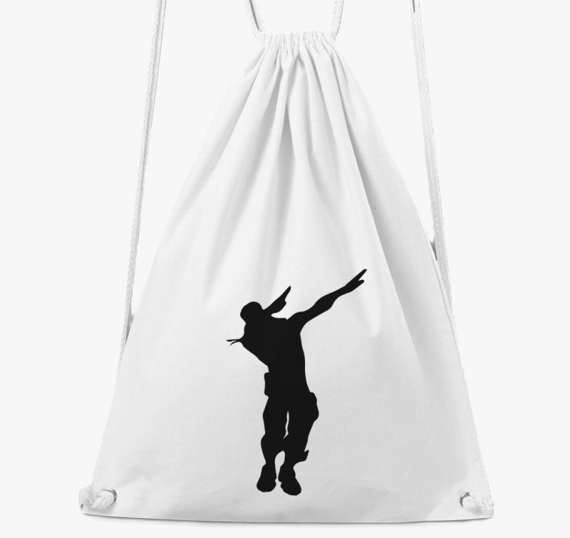 Fortnite 2 mintájú tornazsák — Fehér