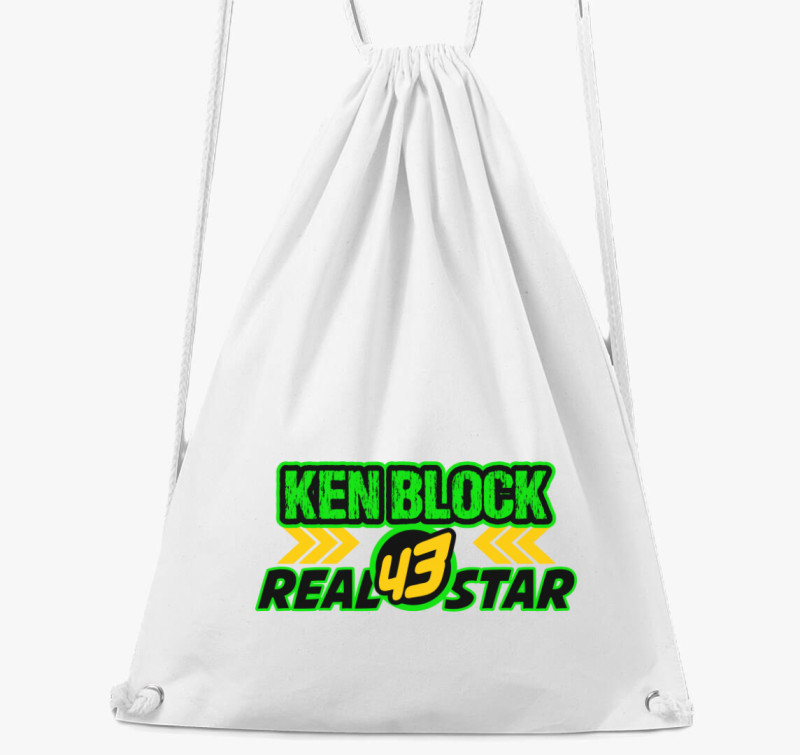 Ken Block real star tornazsák — Fehér