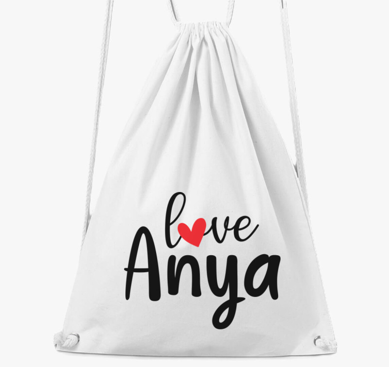 Love Anya tornazsák — Fehér