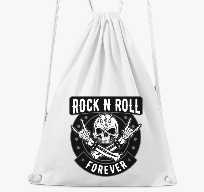 Rock'N Roll Forever tornazsák — Fehér