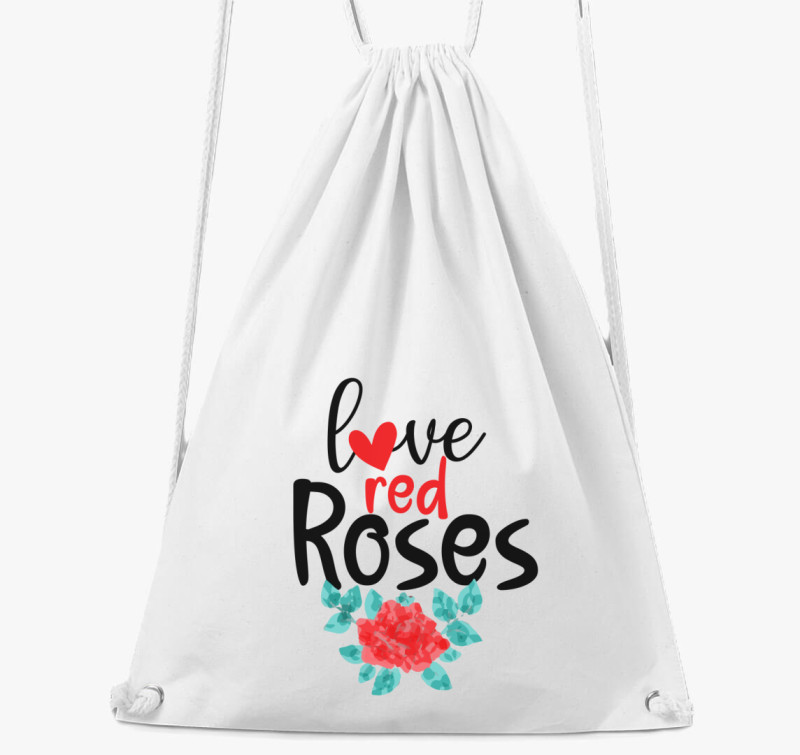 Love Roses tornazsák — Fehér