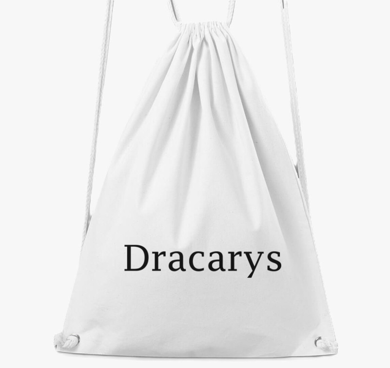 Dracarys - Trónok harca tornazsák — Fehér