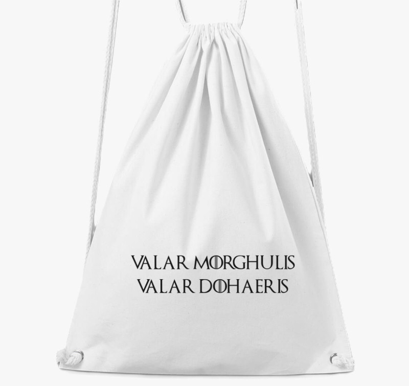 Valar- Trónok harca tornazsák — Fehér