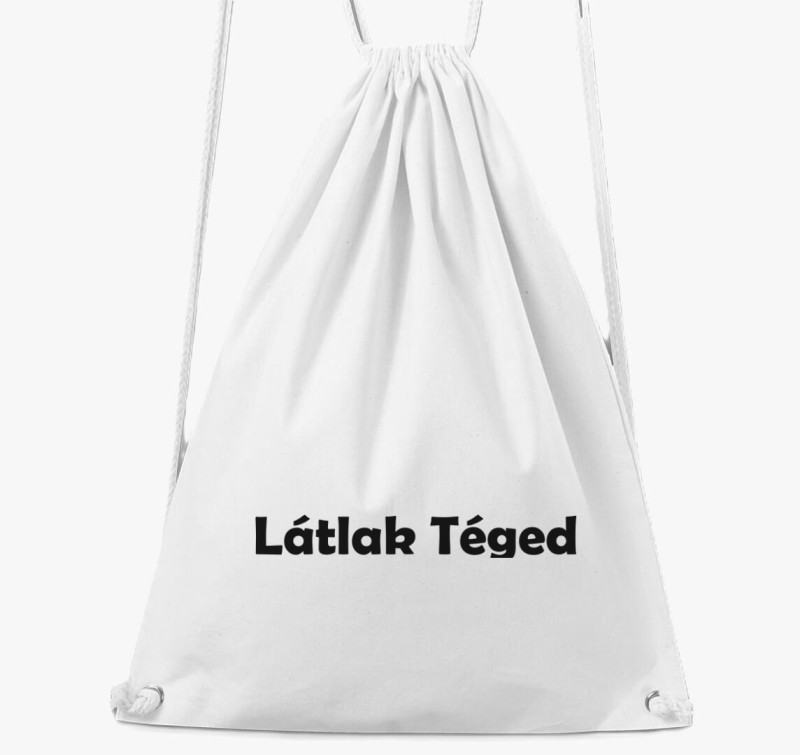 Látlak Téged tornazsák — Fehér