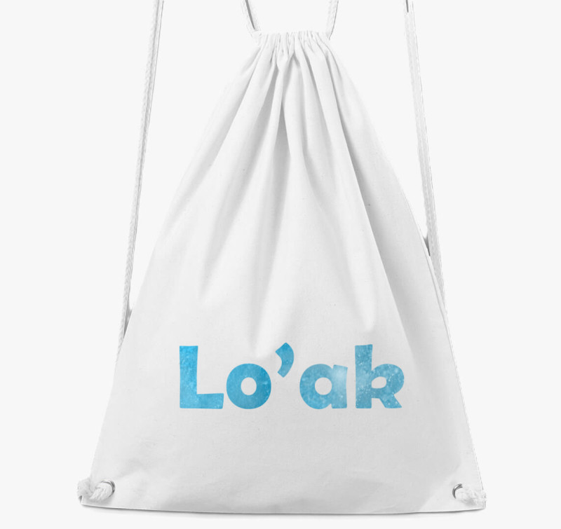 Lo'ak tornazsák — Fehér