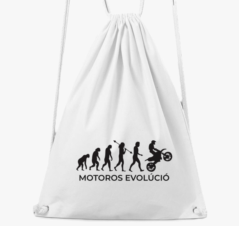 Motoros evolúció motor tornazsák — Fehér