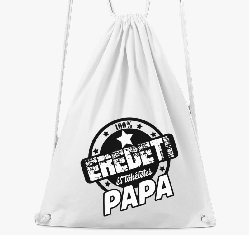 Papa tökéletes tornazsák — Fehér