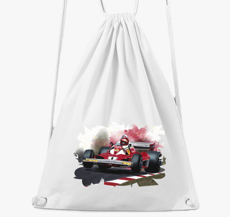 Niki Lauda tornazsák — Fehér