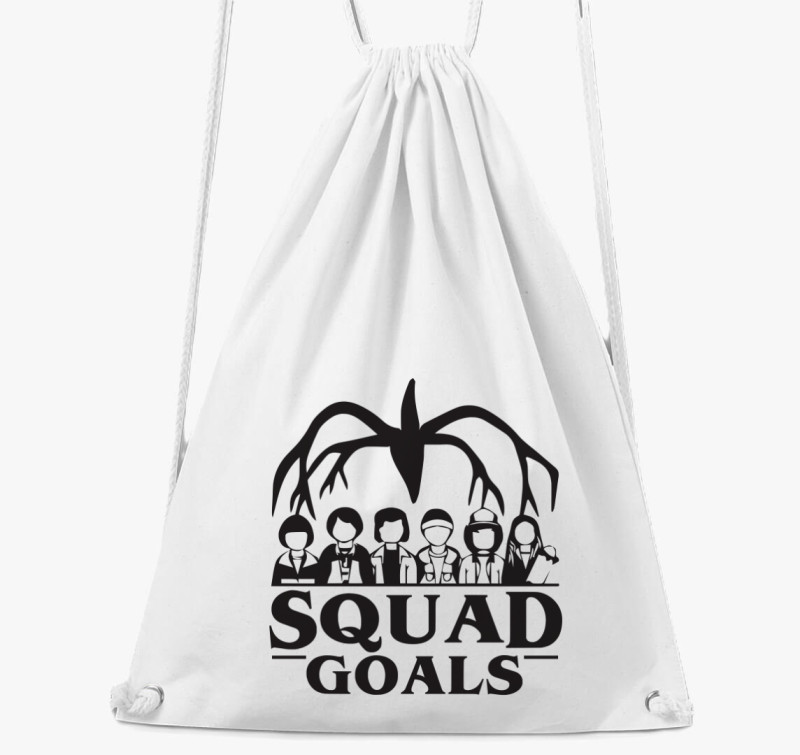 Stranger Things squad goals tornazsák — Fehér