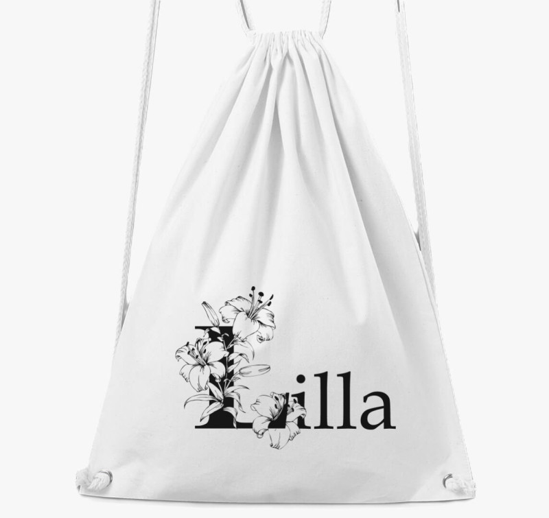 Lilla tornazsák — Fehér