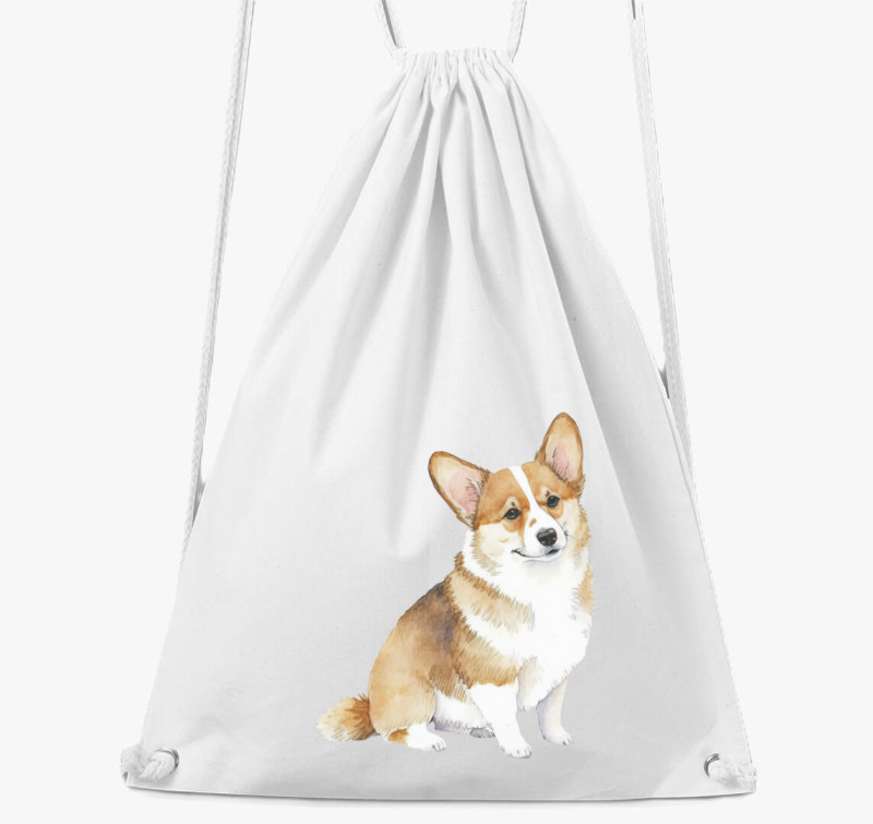 Corgi tornazsák — Fehér