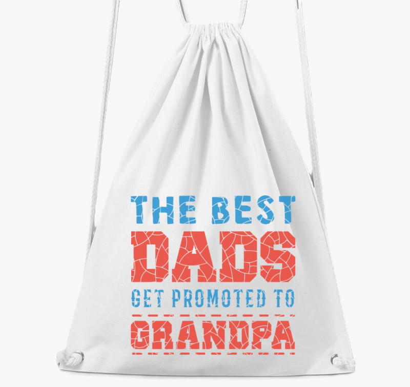 Promoted grandpa tornazsák — Fehér