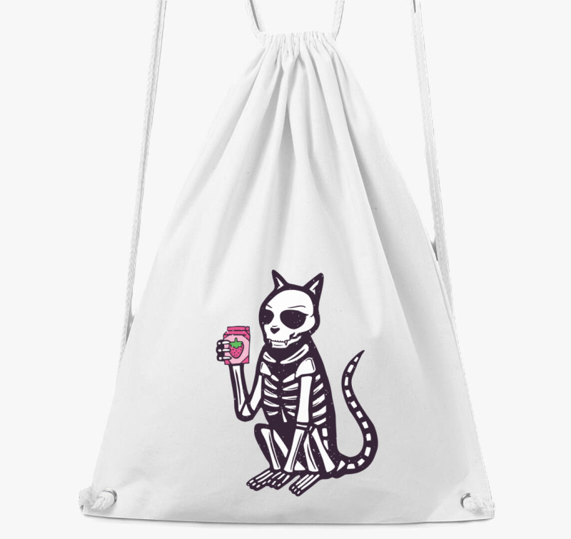 Milk Shake Cat tornazsák — Fehér