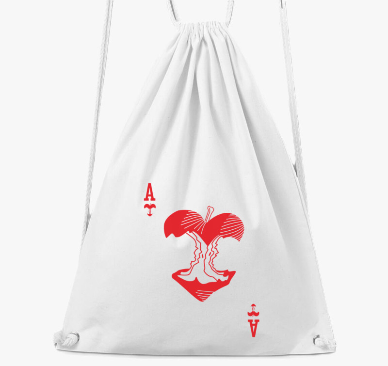 Alice Poker tornazsák — Fehér