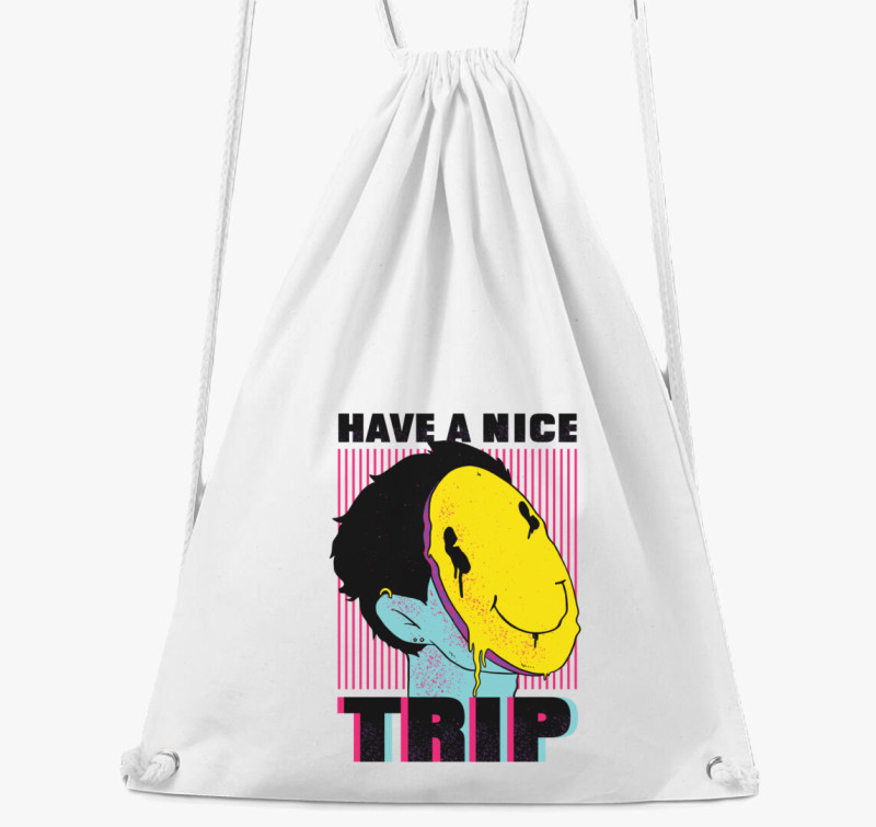 Have a nice trip tornazsák — Fehér