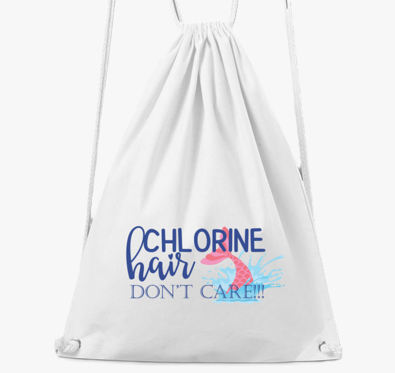 Chlorine hair sellős tornazsák — Fehér