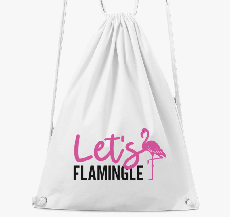 Flamingo flamingle tornazsák — Fehér