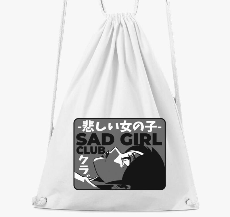 Sad Girl Club tornazsák — Fehér