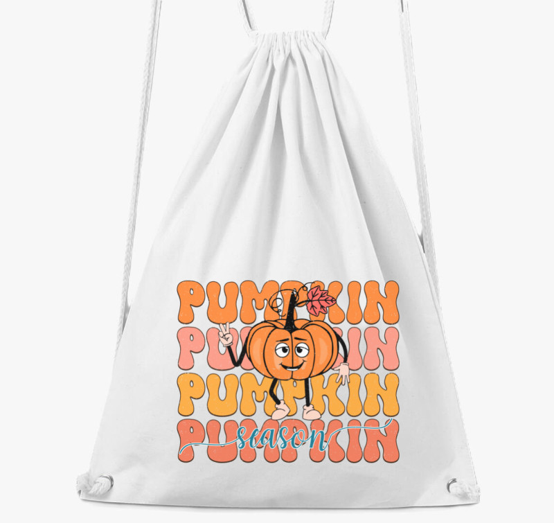 Pumpkin season tornazsák — Fehér