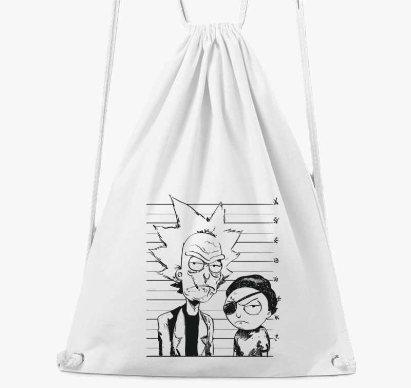 RickandMorty tornazsák — Fehér