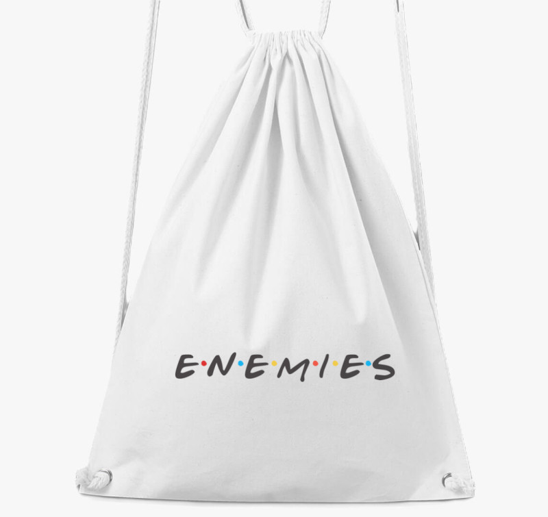 Enemies - Ellenségek tornazsák — Fehér