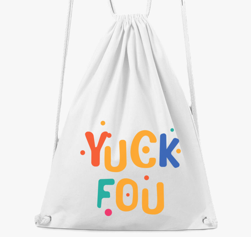 Yuck fou color tornazsák — Fehér