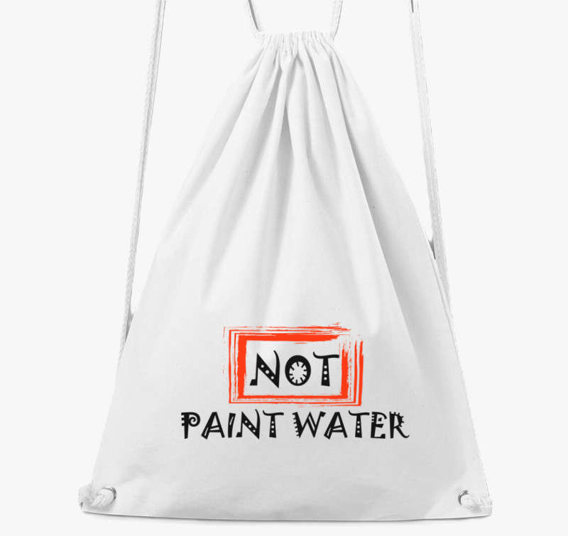 Not paint water tornazsák — Fehér