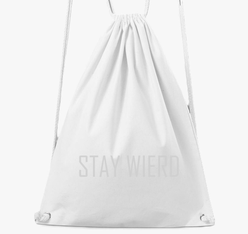 Stay wierd tornazsák — Fehér