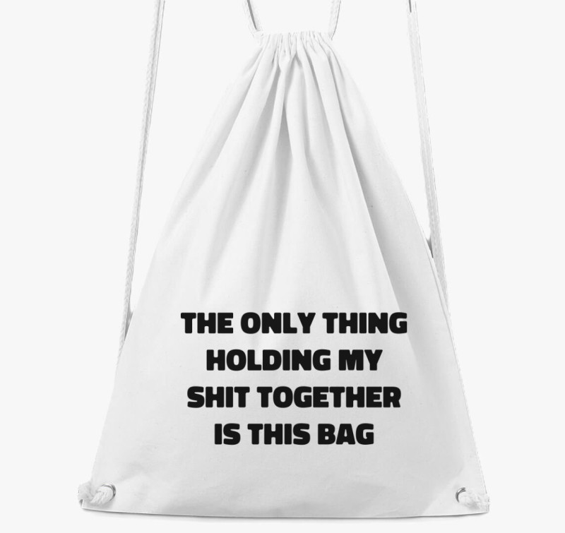 Shit bag tornazsák — Fehér