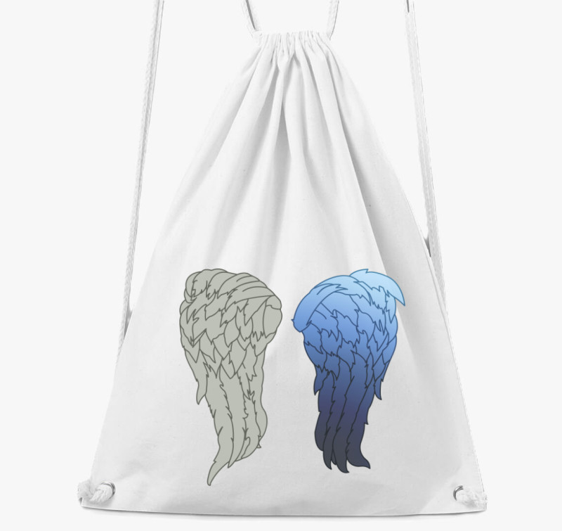 Daryl vest wings tornazsák — Fehér