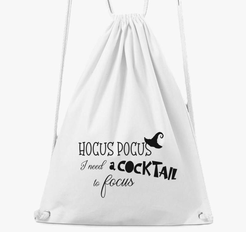 Hocus Pocus cocktail tornazsák — Fehér