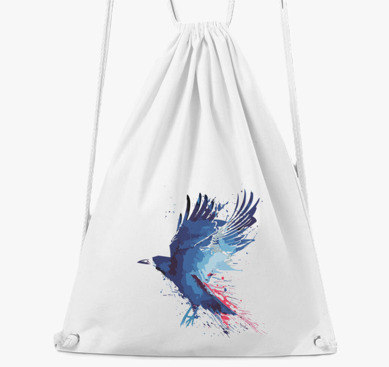 Splash crow tornazsák — Fehér
