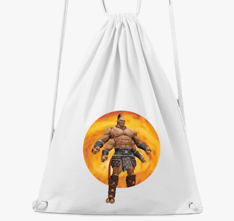 Mortal Kombat Goro tornazsák — Fehér
