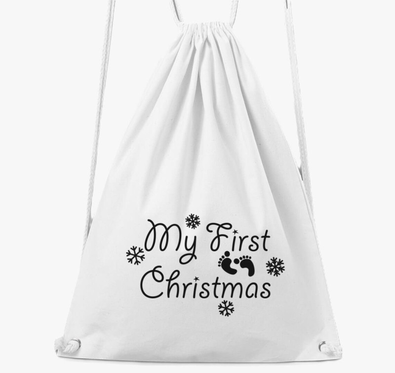 Xmas baby tornazsák — Fehér