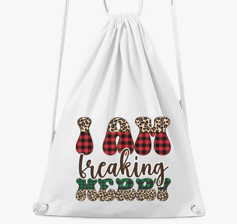Freaking merry tornazsák — Fehér