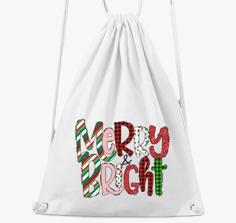 Merry bright tornazsák — Fehér