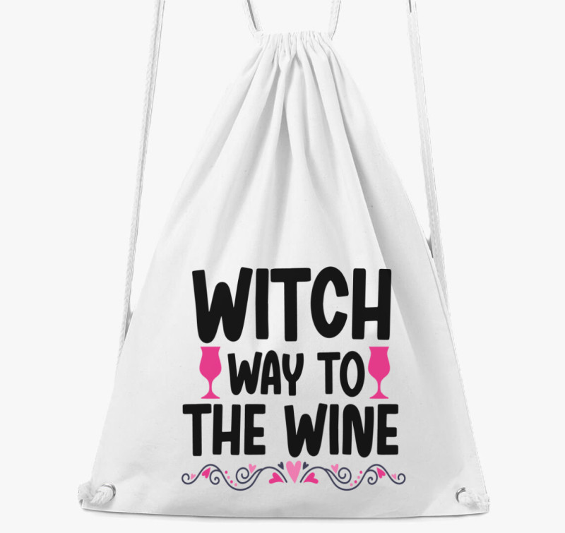 Witch wine tornazsák — Fehér