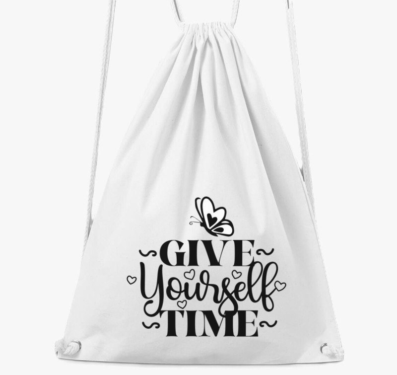 Give time tornazsák — Fehér