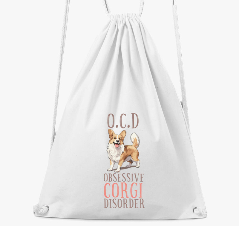 Corgi OCD tornazsák — Fehér