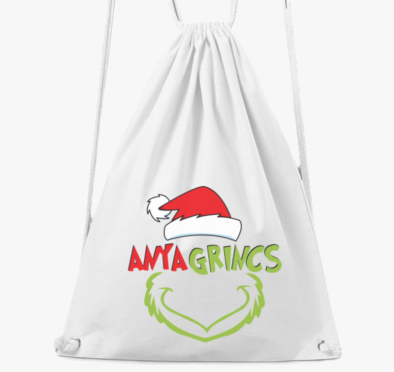 Anya grincs tornazsák — Fehér
