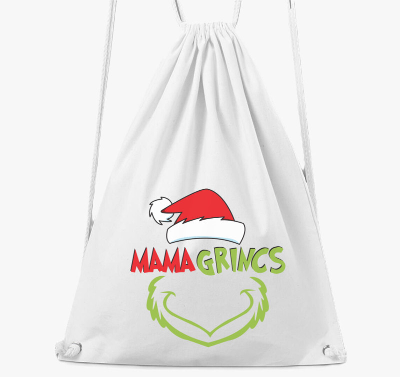 Mama grincs tornazsák — Fehér