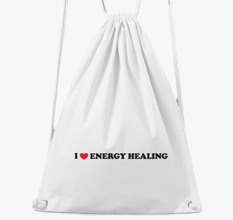 Energy healing tornazsák — Fehér