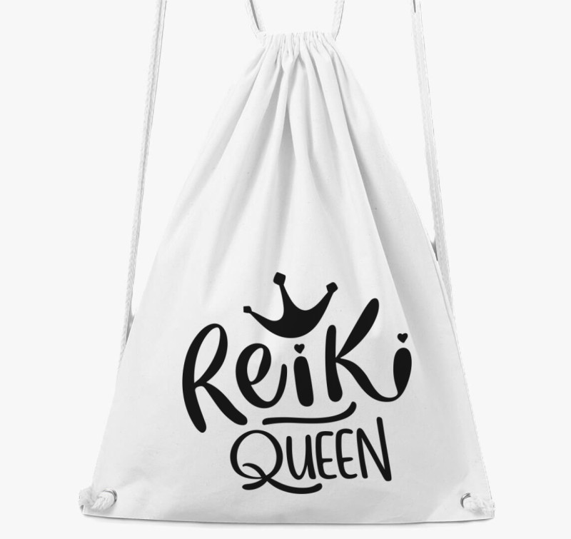 Reiki queen tornazsák — Fehér