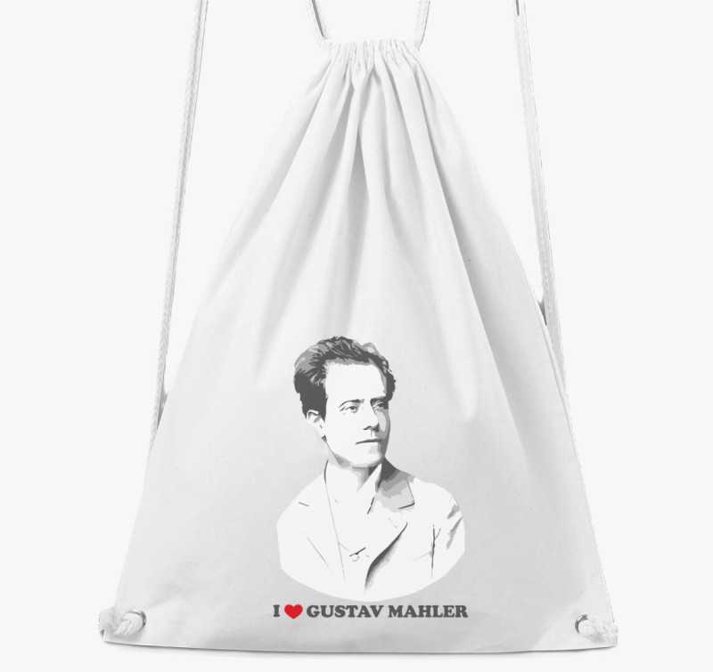 Mahler love portrait tornazsák — Fehér