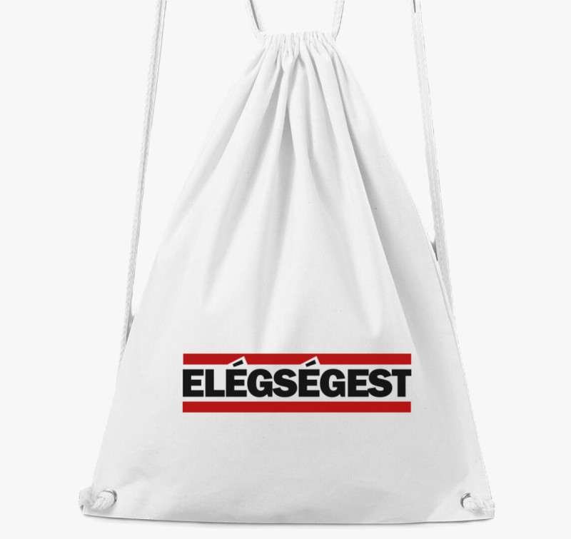 Elégségest tornazsák — Fehér