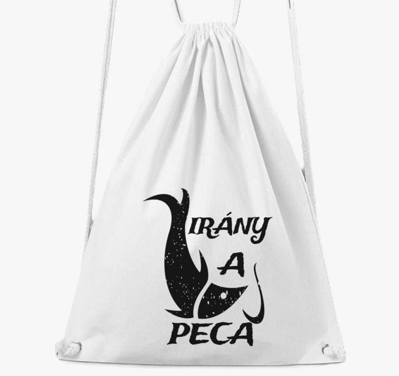 Irány a peca tornazsák — Fehér